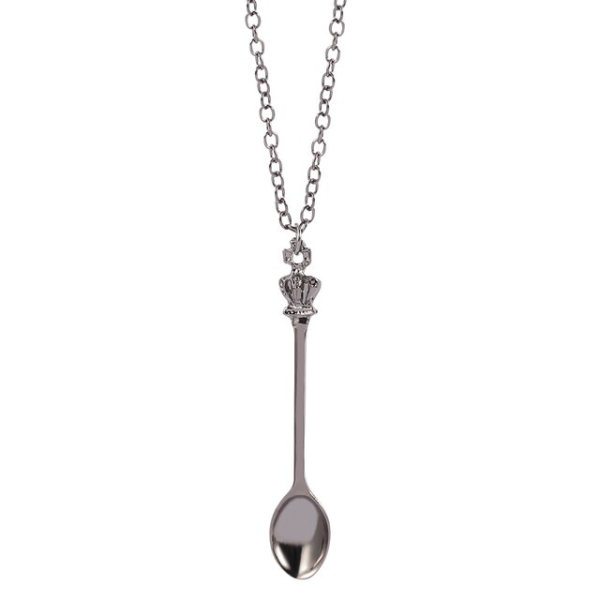 alice in wonderland festival spoon pendant necklace