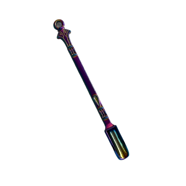 snuff metal spoon