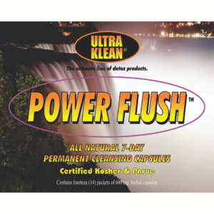 Ultra Klean Power Flush - 7day permanent cleansing capsules
