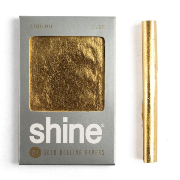Shine - 2-Sheet Pack 24k Gold Papers - Image 2