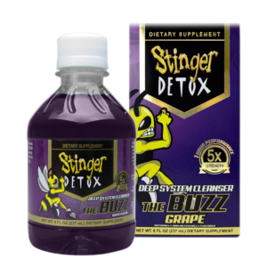 Stinger Buzz 5X Extra Strength Detox Liquid - Grape