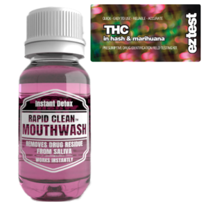 THC w/ Rapid Clean Mouthwash