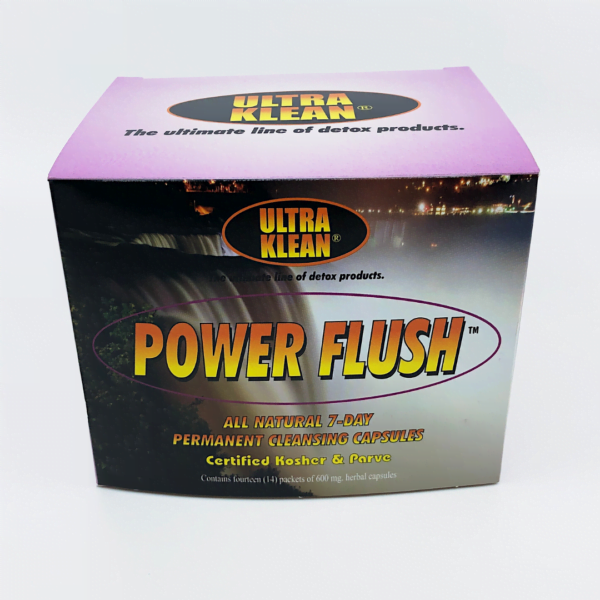 VALUE PACK: 2x Ultra Klean Power Flush - 7day permanent cleansing capsules
