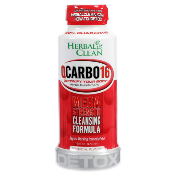 Herbal Clean QCarbo16 Detox Drink (16oz/473ml)