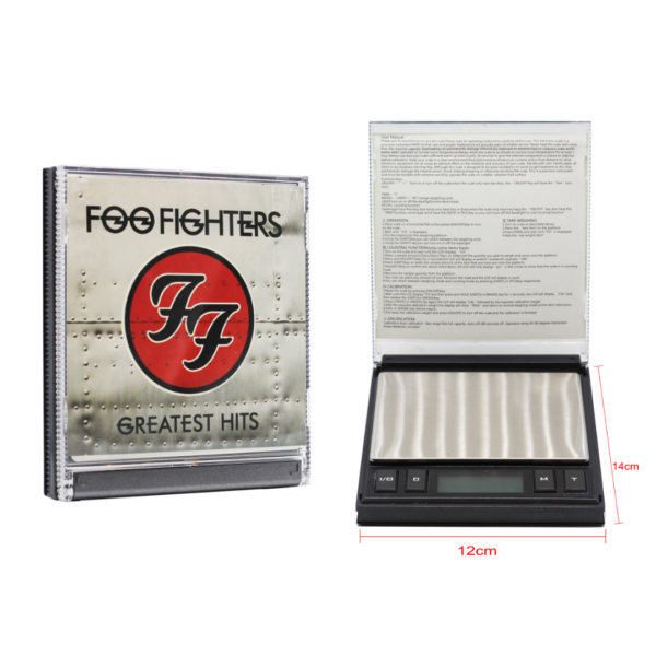 Digital Weight Scale – Foo Fighters CD (0.01g/200g) - WD169A