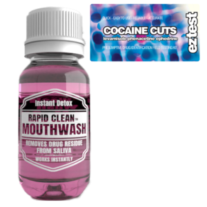 Cocaine Cuts w/ Rapid Clean Mouthwash