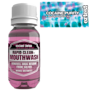 Cocaine Purity w/ Rapid Clean Mouthwash
