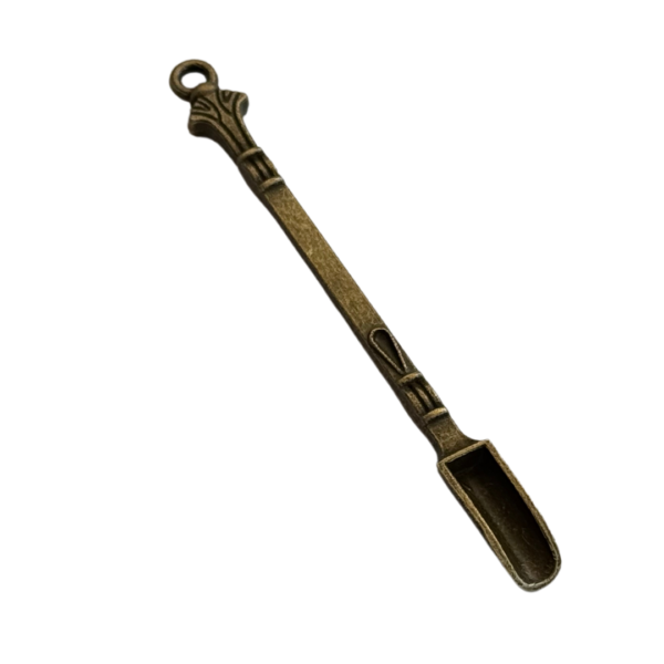 snuff metal spoon