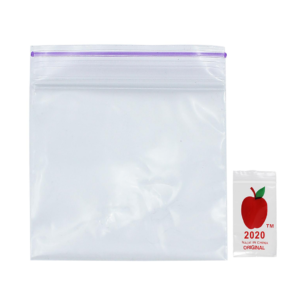 Original Apple Mini Ziplock Bags – Clear (50mm x 50mm) x100