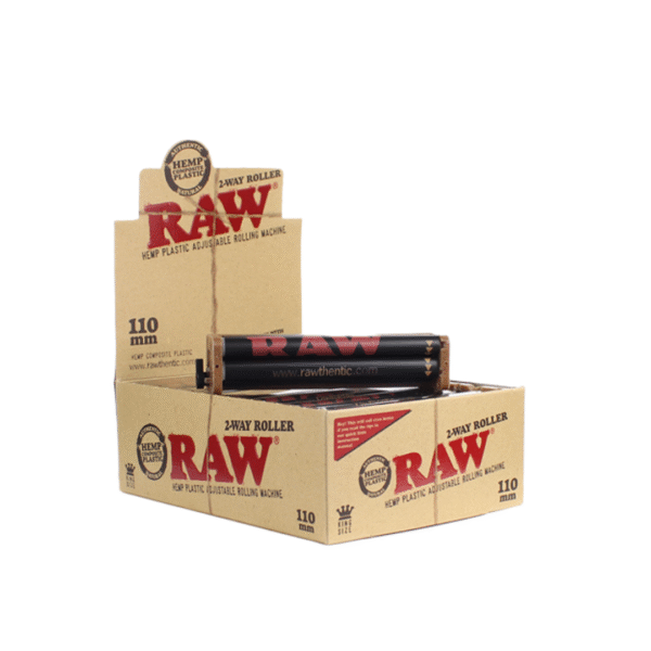 RAW 2-Way Hemp Plastic Roller – 70mm, 79mm and 110mm