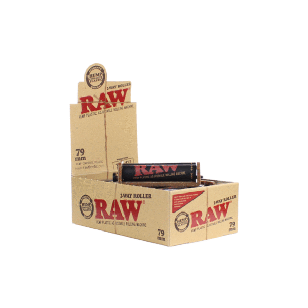 RAW 2-Way Hemp Plastic Roller – 70mm, 79mm and 110mm
