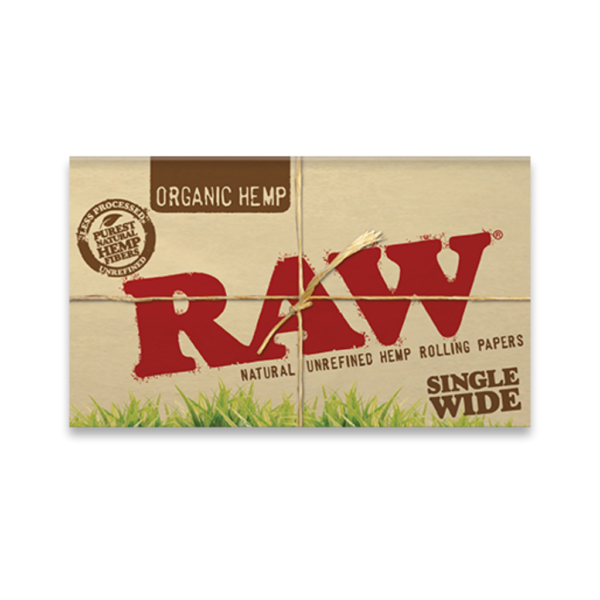 RAW Organic Hemp Single Wide – Double Feed