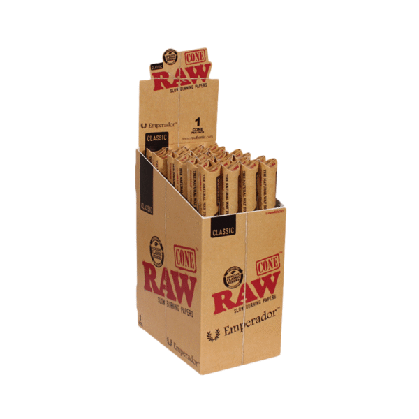 RAW Classic pre-rolled emperador cone