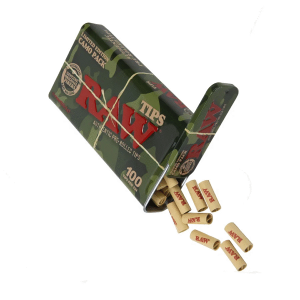 RAW Pre-Rolled Tips Tin | Ez-Test Australia