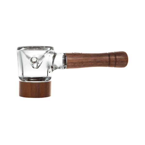 Marley Natural – Glass & Walnut Spoon Pipe