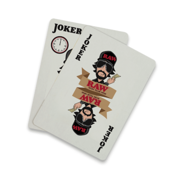 RAW Black Playing Cards
