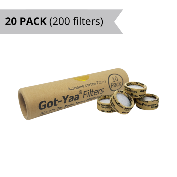 Got-Yaa Activated Carbon Filters for Billy Mate - 10,30,50,100,200 and 500 Packs - Image 7