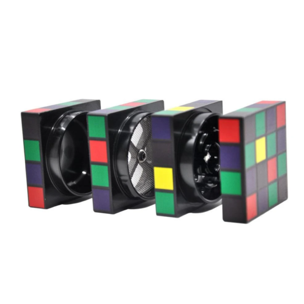 Puzzle Cube Grinder - 4pc / 5cm
