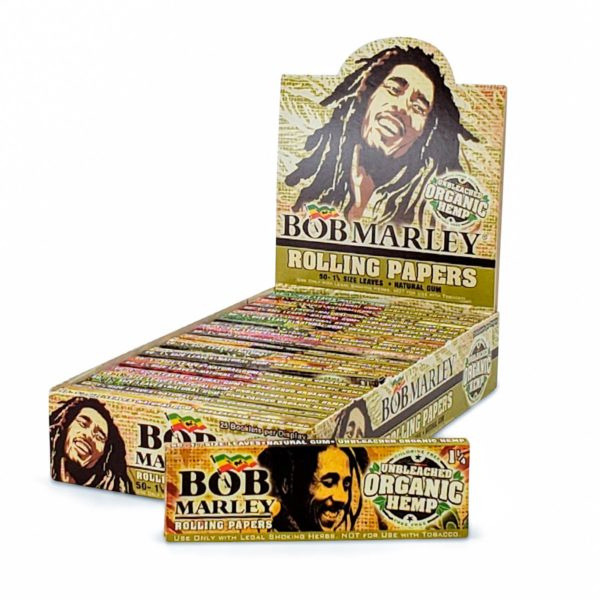Bob Marley Organic Hemp Rolling Papers - 1 ¼