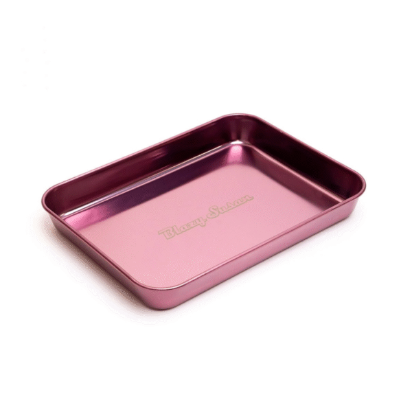 Blazy Susan Pink Rolling Tray