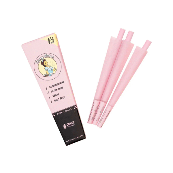blazy susan pink pre rolled 1 1/4 cones 6 pack