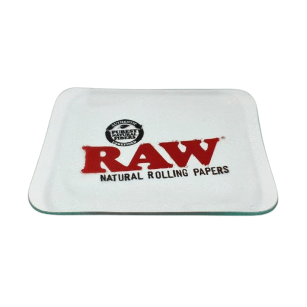 RAW Glass Rolling Tray - Large