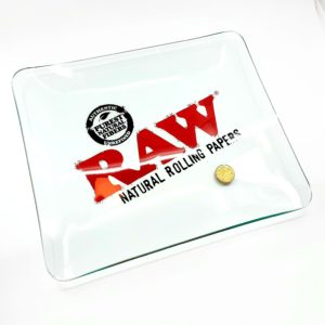 RAW Glass Rolling Tray - Large