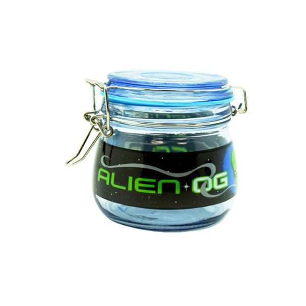 Dank Tank Airtight Glass Storage Jar – Alien OG