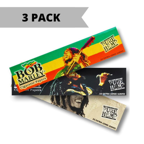 Bob Marley Pure Hemp Rolling Papers – 1 ¼
