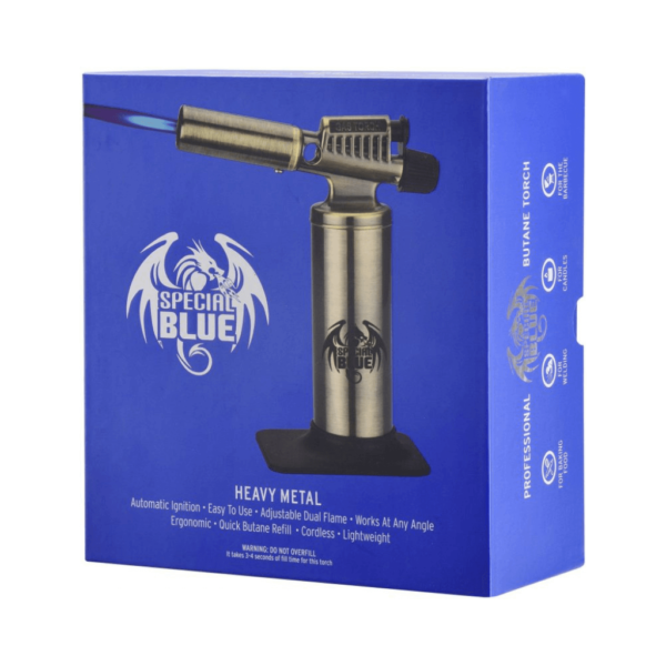 Special Blue Heavy Metal Butane Torch - 6.5"/16.5cm