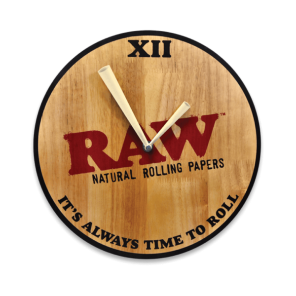 RAW Wood Wall Clock