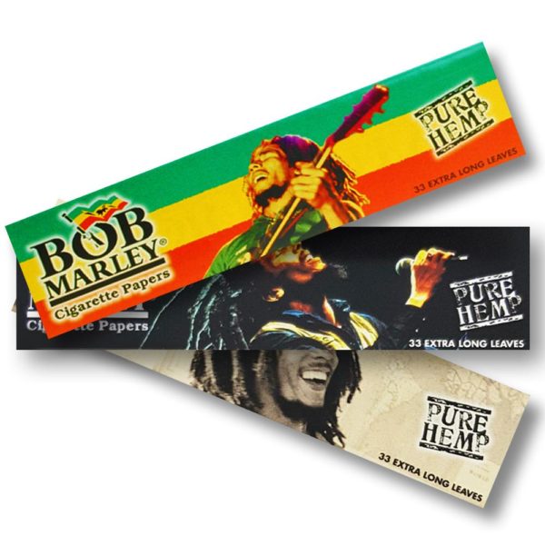 Bob Marley Pure Hemp Rolling Papers – 1 ¼