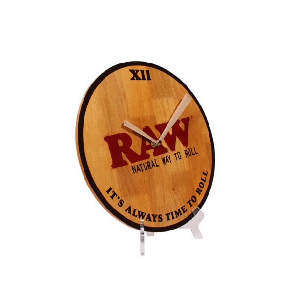 RAW Wood Wall Clock