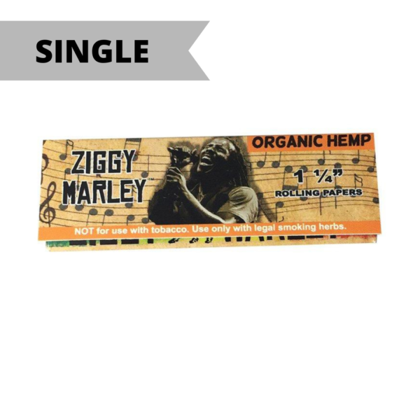 Ziggy Marley Organic Hemp Rolling Papers – 1 ¼ Size