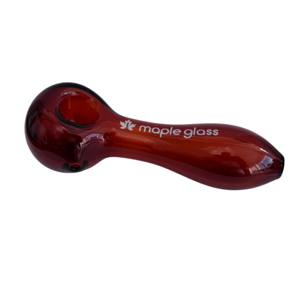 Maple Glass Amber Classic Pipe 6”/15.2cm