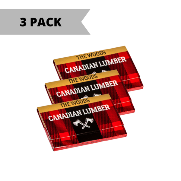 Canadian Lumber 1 ¼ Rolling Paper w/Tips – The Woods