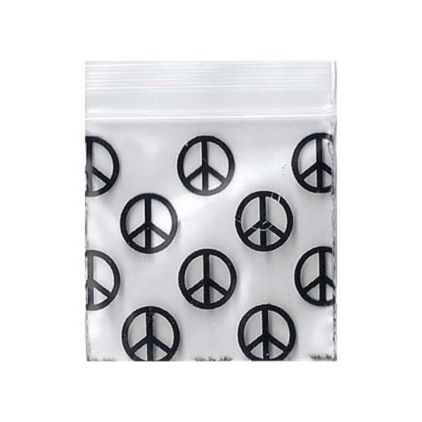 Original Apple Mini Ziplock Bags – Peace Bag (32mm x 32mm) x100