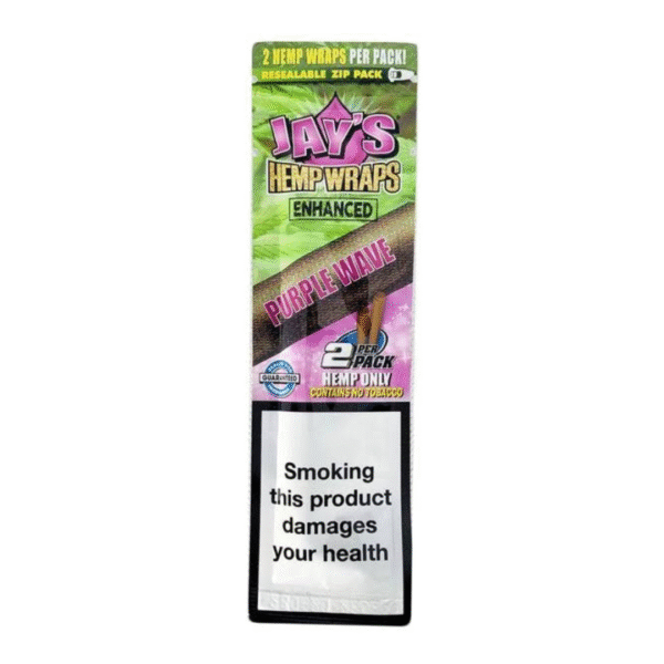 juicy jays terp enhanced hemp wraps 2 per pack