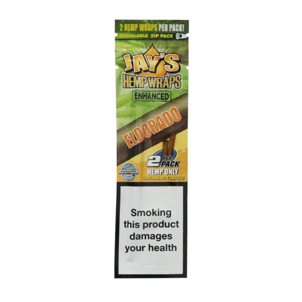 juicy jays terp enhanced hemp wraps 2 per pack