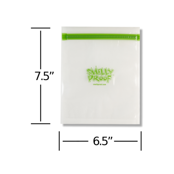 Smelly Proof Bags - Medium – Clear - 16.5cm x 19cm