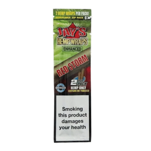 juicy jays terp enhanced hemp wraps 2 per pack