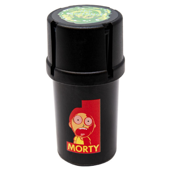 Medtainer Smell Proof Storage & Grinder – Rick N Morty Black