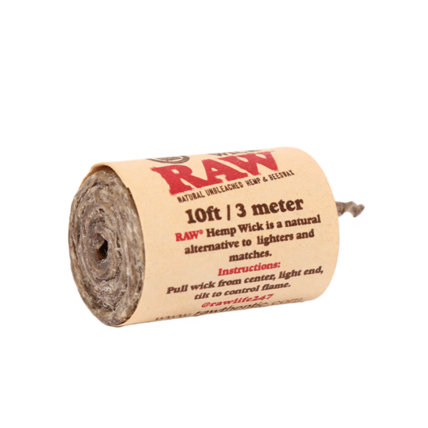 RAW Hemp Wick – 10ft/3m