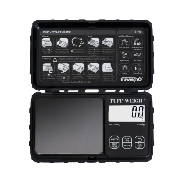 Truweigh Tuff-Weigh Digital Mini Scale - 1000g x 0.1g - Image 2