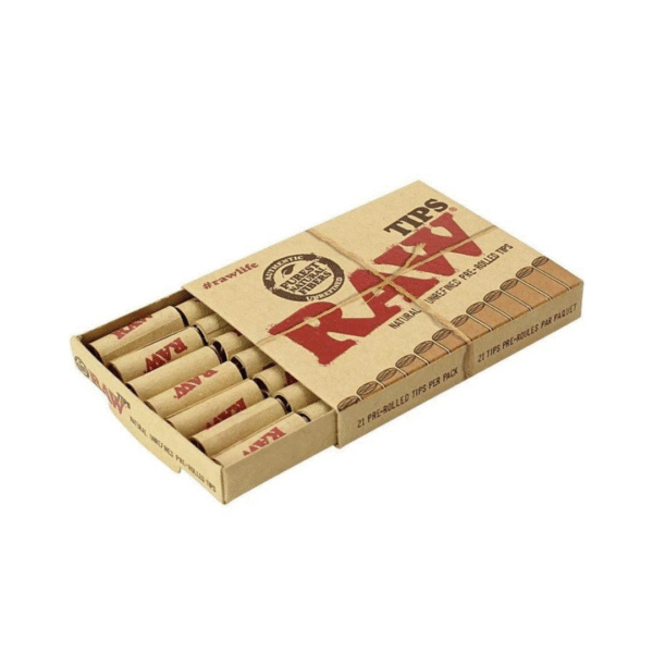 RAW Pre-Rolled Tips – 21 Pack | Ez-Test Australia