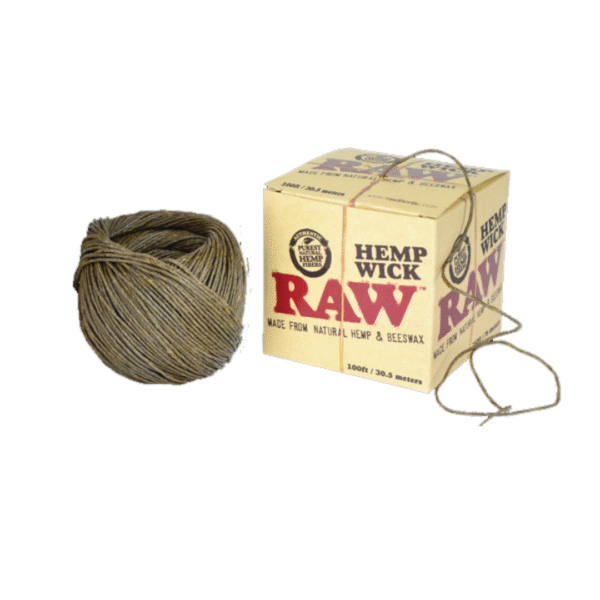 RAW Hemp Wick Ball – 100ft / 30.5 metres