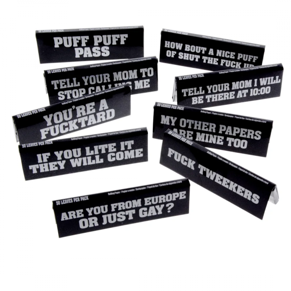 Bad Ass Rolling Papers – 1 ¼ Size – 50 Leaves