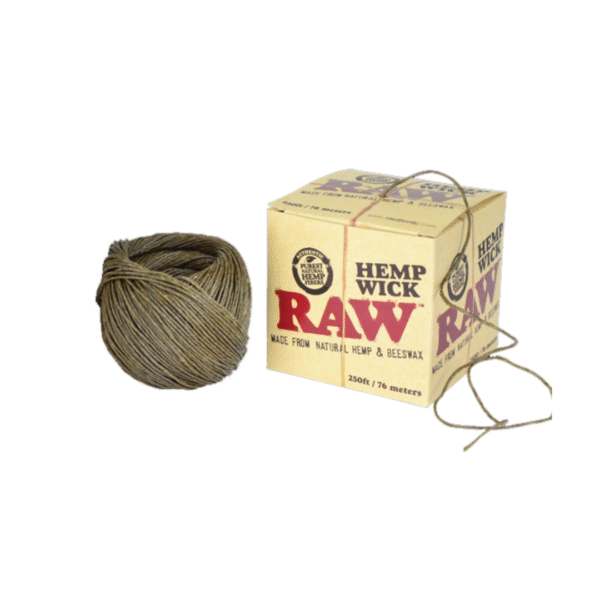 RAW Hemp Wick Ball – 250ft / 76 metres
