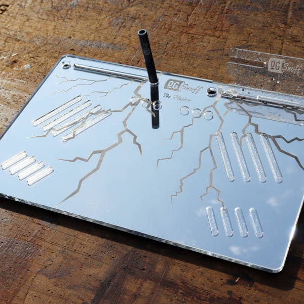 Lightning Silver Mirror Platter – Limited Edition