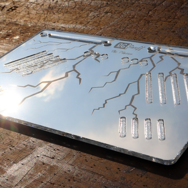 Lightning Silver Mirror Platter – Limited Edition